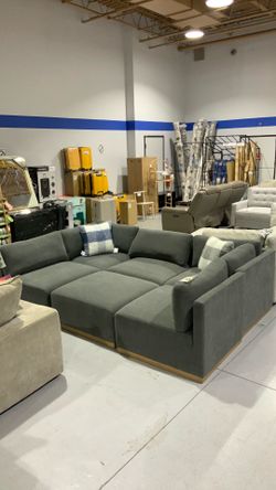 6pc Modular sectional $1,100