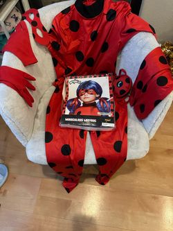 Girls Like New Miraculous Ladybug 🎃 Costume Size 12/14 Please Read Post Before Messaging