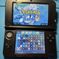 Nintendo Blue 3DS XL - Custom Setup - 64GB 