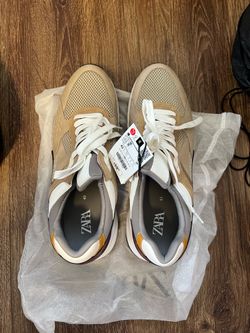 ZARA Men’s Sneakers – Size 43 / US 10 – Brand New with Tags