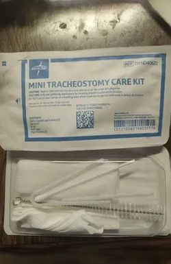 Free- New In Box Mini Tracheostomy Care Kit