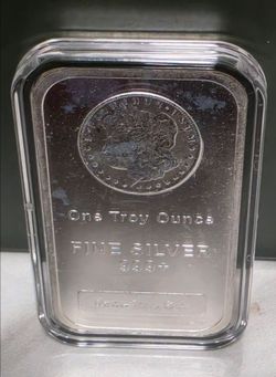 1 oz silver bar