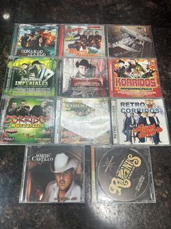 Corridos 11 CD’s Música 