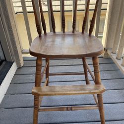 Antique Youth Chair 