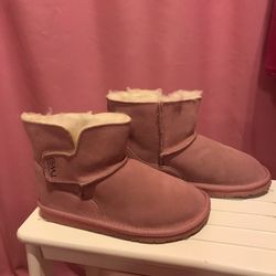 Emu boots pink size 5
