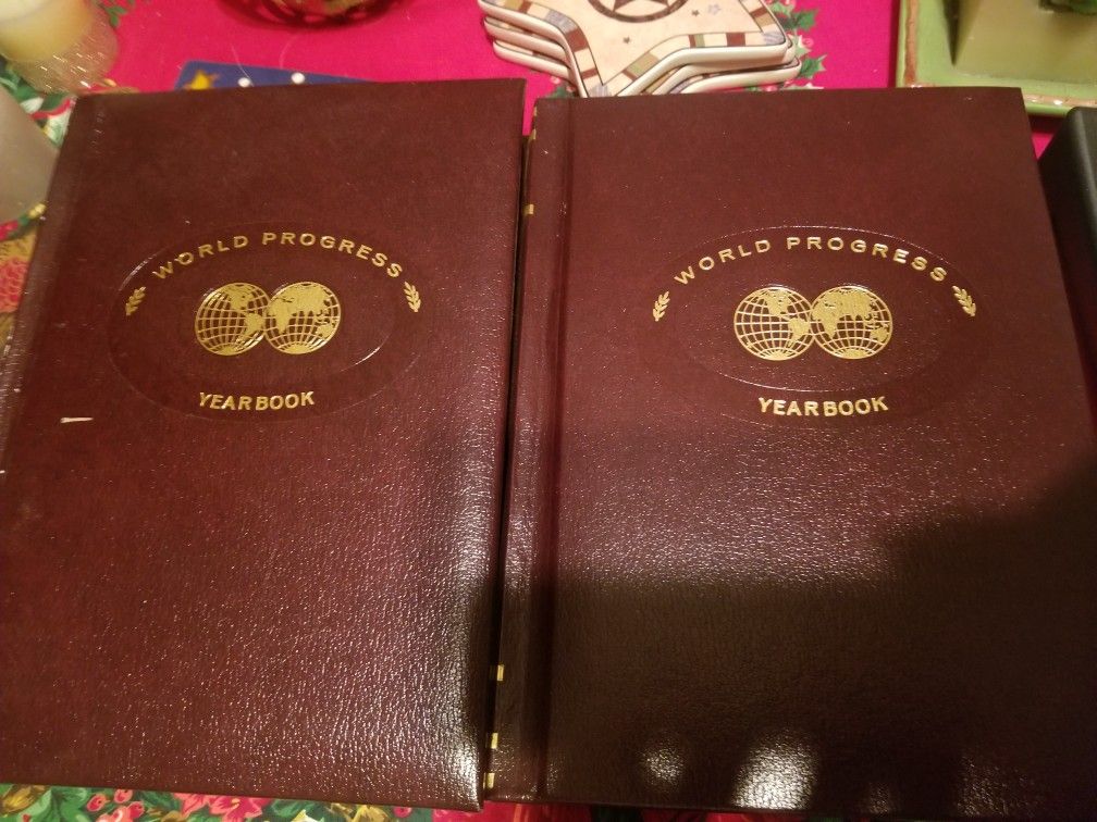 For Books Collector Hard Cover World Progress Hear Books 1996 And 1997 