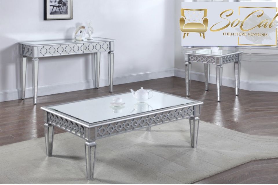 Square Coffee Table, End Table, Console Table