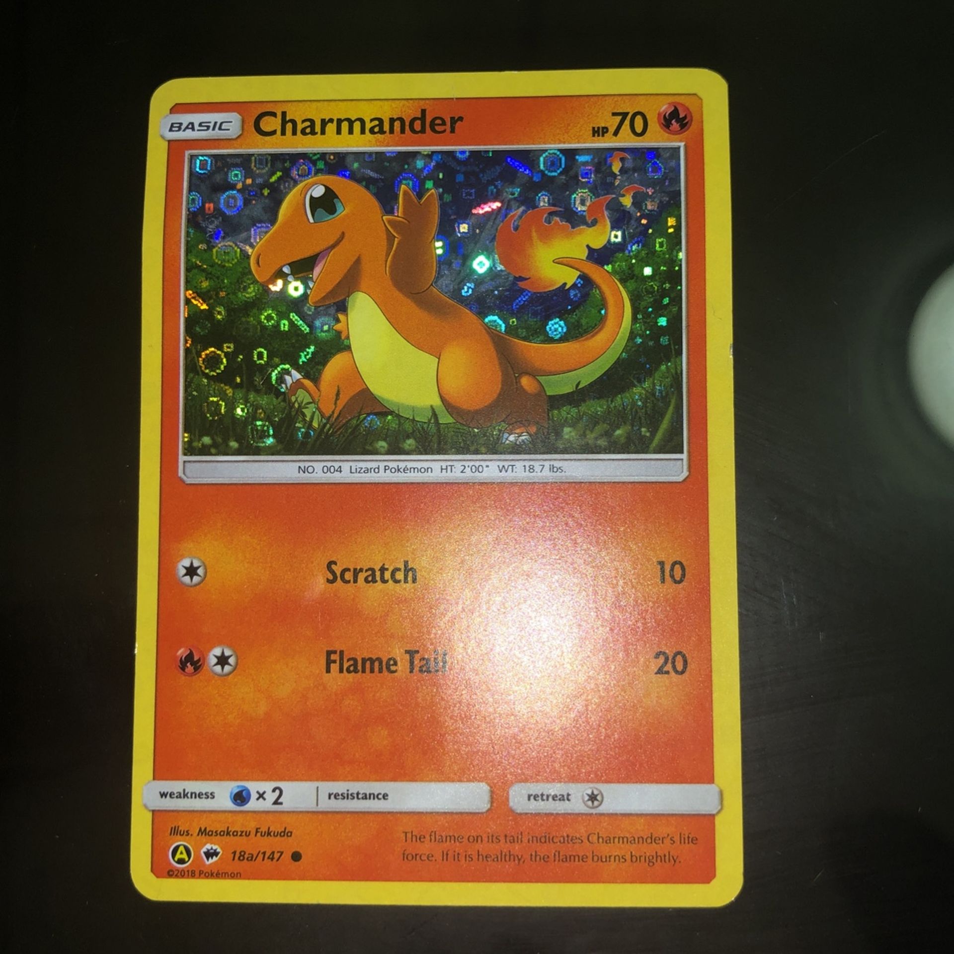 Charmander Card Pokémon