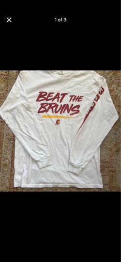 Gildan USC Beat the Bruins Long Sleeve Shirt size