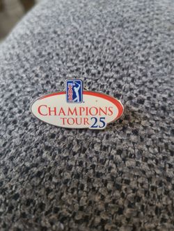 PGA Champions Tour 25th Lapel Pin