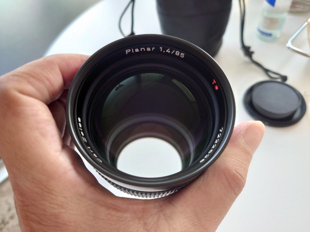 Contax RX Film Camera Body And Lens