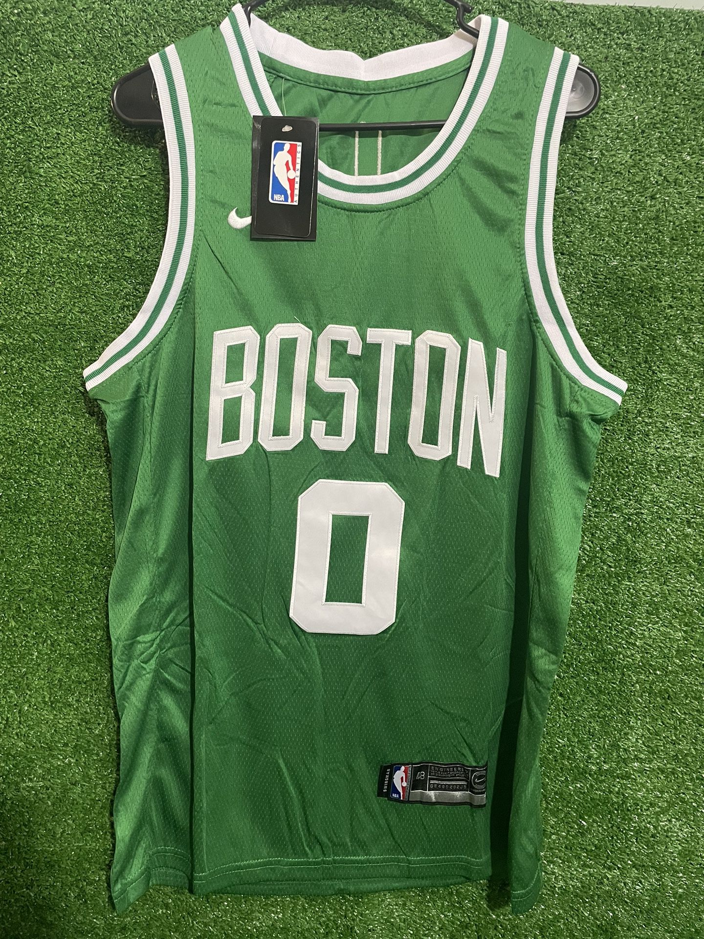 Jayson Tatum Signed Boston Celtics Green Nike Swingman Jersey