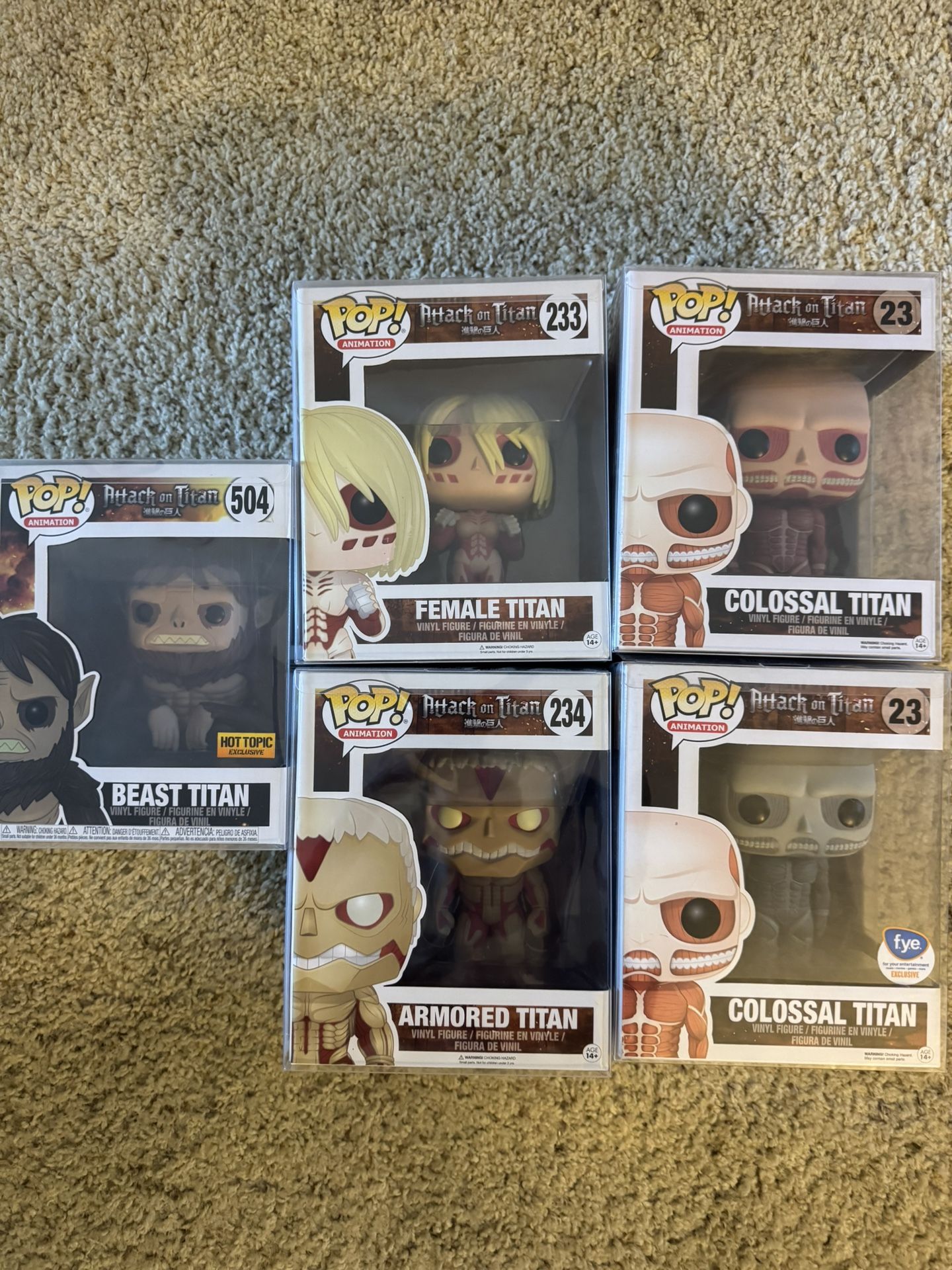 Funko pop collection (GRAILS)