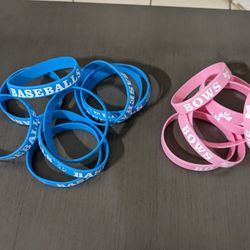 Gender Reveal Bracelets 
