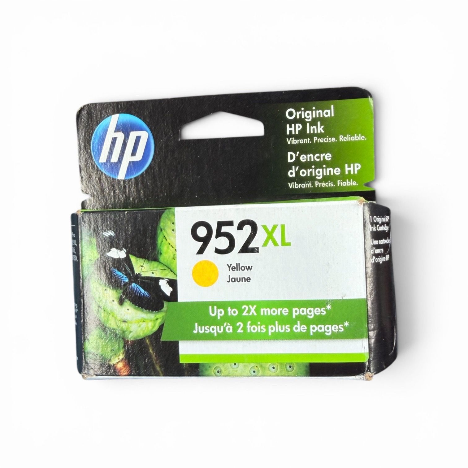 HP 952XL YELLOW Ink Cartridge - New Sealed - Exp. 2023