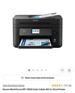 Epson WorkForce WF-2960 All-In-One Printer