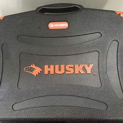 Husky Air Tool Set In Black Case 