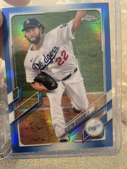 Kershaw Topps Chrome Blue Refractor