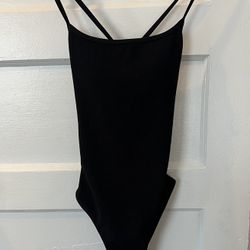 Black Full Body Bathing Suit 