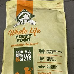 NEW!! Unopened!!  TLC WHOLE LIFE PUPPY FOOD 15 lb. Bag - posted price PER BAG is firm.