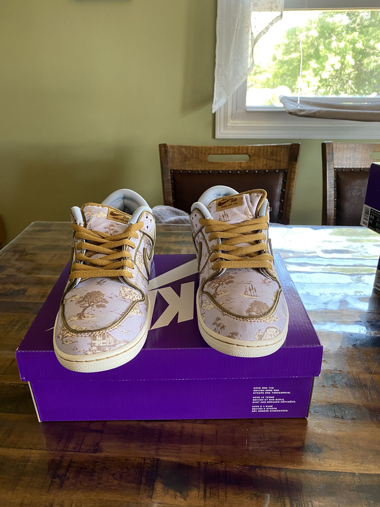 NIKE SB DUNK LOW PREMIUM CITY OF STYLE PASTORAL PRINT SIZE