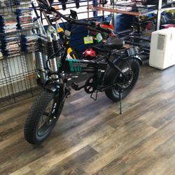 96091 Gotrax Z4pro Folding 50mile Range, Fat Tire Style E-bike 587424