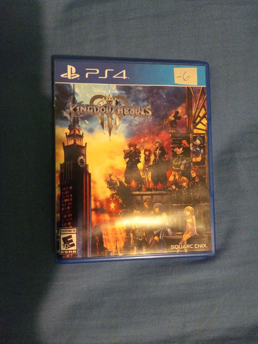 Kingdom Hearts III For Ps4