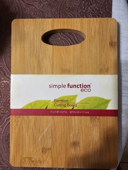 Simple Function Bamboo cutting board