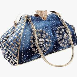 Fireworks Purse Denim