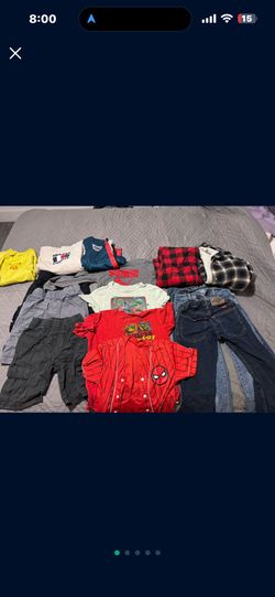 Boys Size 8 Clothing Lot – Jeans, Shirts, Hoodies – $20