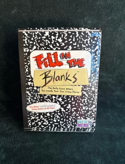 Fill In The Blanks Game