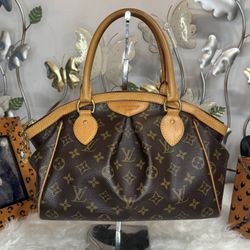 Pre-Owned Louis Vuitton Tivoli PM Monogram Canvas with Natural Vachetta Leather Trim LV