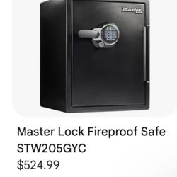 New master lock safe 