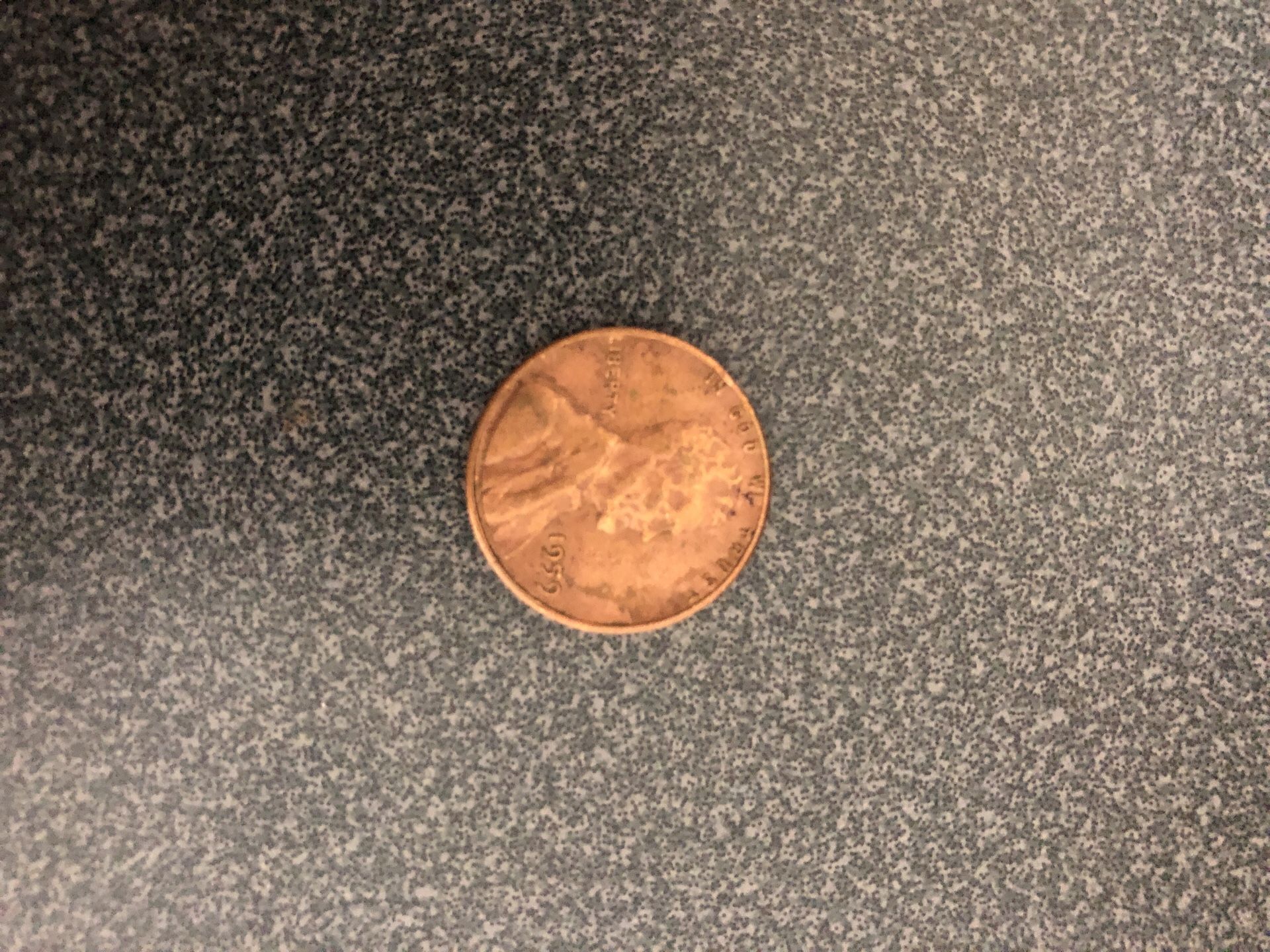 1959 copper penny