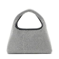 Rhinestone Mini Sack Bag