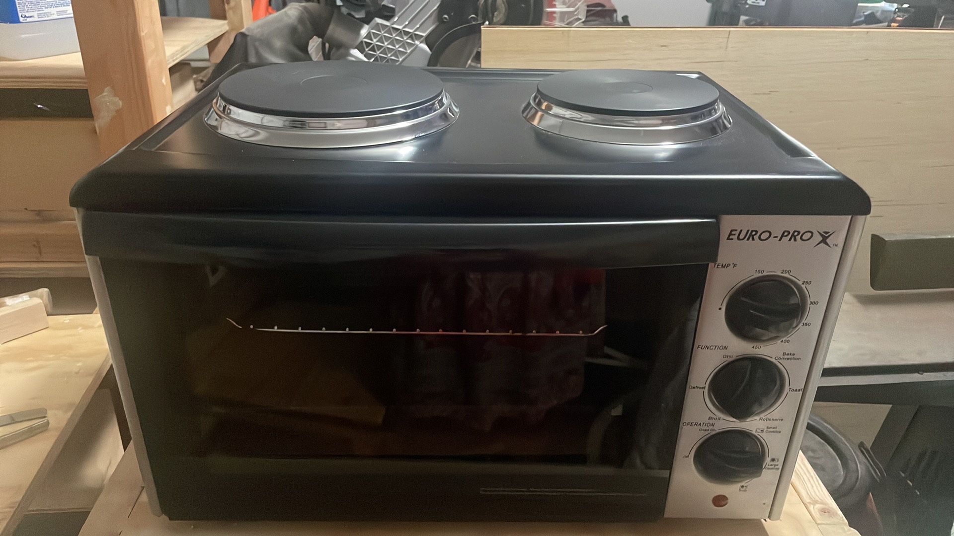 Bravetti Convection Oven With 2 Burnners