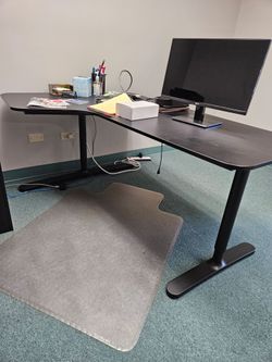 IKEA corner office desk