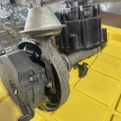Chevy Carburetor And Distributor 
