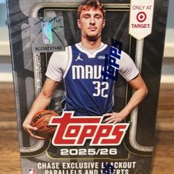 4x SOLD OUT Black Friday Exclusive: 2025 Topps Basketball Box (Cooper Flagg Chase!)