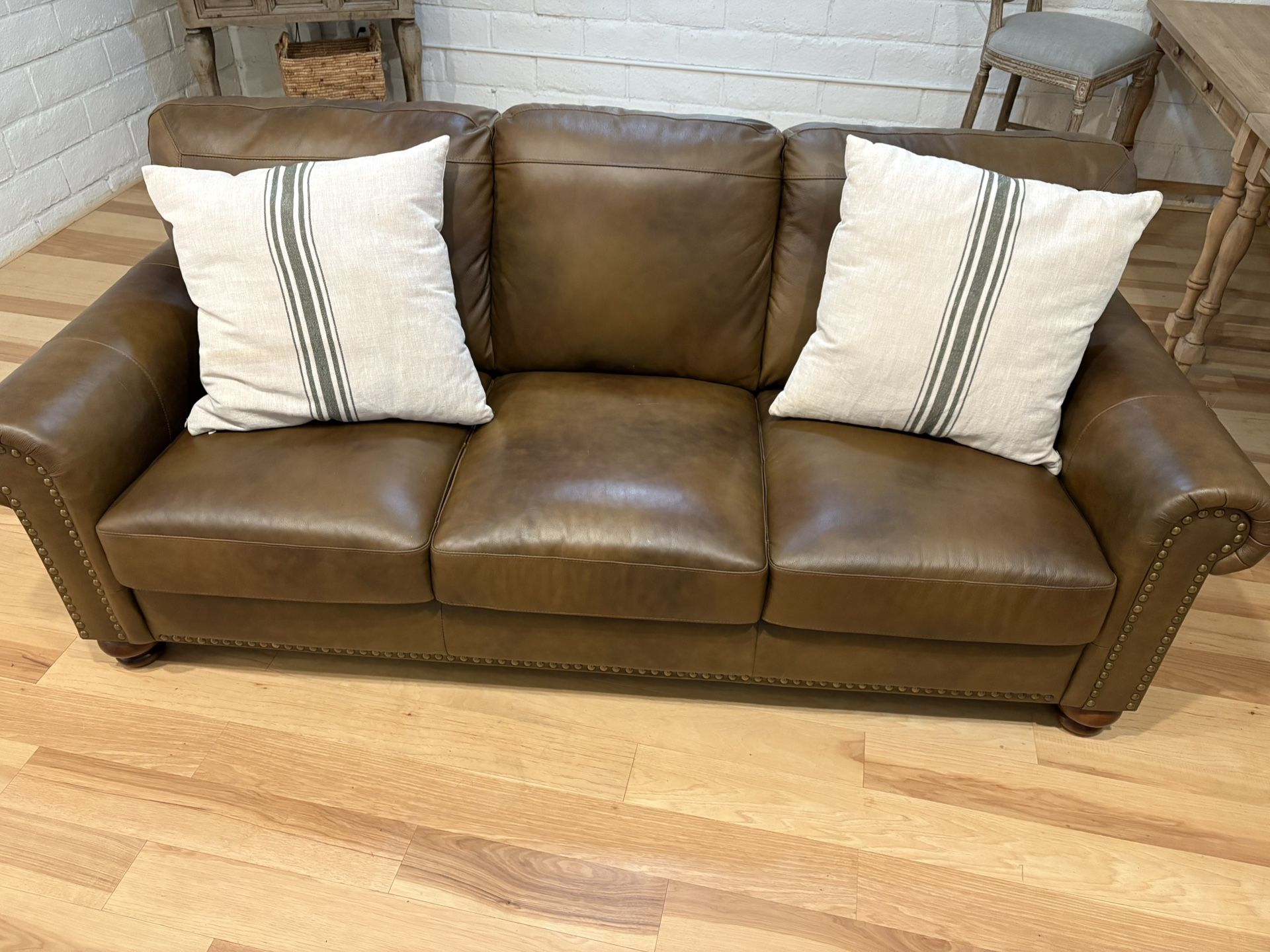 Leather Sofa Set
