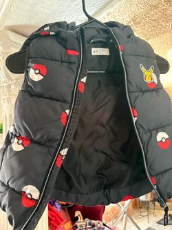 Pokémon puffer vest