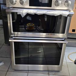 SAMSUNG SMART 30 INCHES OVEN MICROWAVE COMBO STAINLESS STEEL,NOT SCRATCH NO DENT 