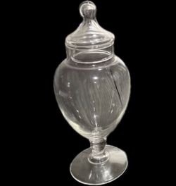 Small Apothecary glass jar