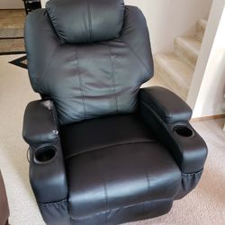 Leather Recliner Massage Chair