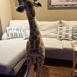 Melissa & Doug Giant Giraffee Life Like 4 Feet Tall Stuffed Animal 