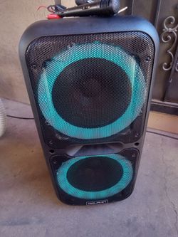 DOLPHIN PORTABLE BLUETOOTH SPEAKER WORK GREAT SUBWOOFER SIZE 15 RECHARGEABLE
