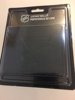 Saint Louis Blues Leather Wallet!