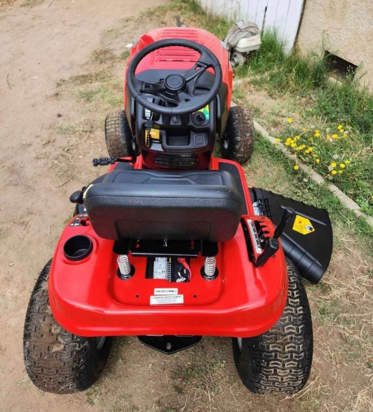 Riding Troy Bilt Pony Motor Troy Bilt Pony 42 HP Briggs And - Main Image