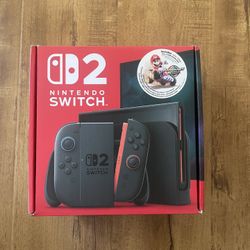 Nintendo Switch 2 Console With Mario Kart 