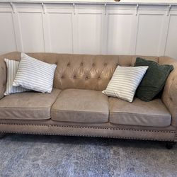 Leather Couch